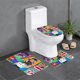 thumbnail image 1 of Akedo Ultimate Juego de 3 alfombras de baño de coral fleece: tapete de baño + alfombra de inodoro en forma de U + funda de tapa de inodoro en forma de O, 1 of 6