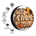 thumbnail image 4 of Bingfone J'aime l'Automne par-Dessus Tout pour Housse de Pneu de Rechange Étanche Universelle Protège-Roues pour VR Campeur Roulotte VUS Camion-14 Pouces, 4 of 6