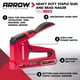 thumbnail image 2 of Grapadora Arrow Fastener T50RED2 Manual 2 en 1 roja, 2 of 9