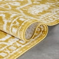 thumbnail image 5 of Well Woven Della Gold Vintage Medallion Pattern Area Rug, 5 of 8