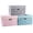 Assorted Color-Large(3-Pack), variant on Collapsible Storage Boxes With Lids Fabric Decorative Bins Cubes Organizer Containers Baskets Cover Handles Divider For Bedroom Closet Living Room 9.8x7.9x6.7 Inch 3 Pack