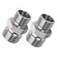 thumbnail image 2 of Conector para hidráulica de miniexcavadora, acero inoxidable, herramienta para excavadora, extremos s M14x1.5, versátil, color, 2 of 8