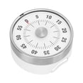 thumbnail image 3 of Visual Timer, 60 Minute Countdown Timer Red Time Color Wheel Magnetic Suction Design With Retractable Stand For Exam, 3 of 8