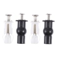 thumbnail image 5 of HEATSHAKING 4Pcs Metal Toilet Seat Hinges Bolt Screws for Homeowners Installation and Repair 5.2x2cm in, 5 of 8