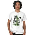 thumbnail image 3 of Hippie Zombie Underground Peace Sign Men's Big & Tall Crewneck Graphic Tee Brisco Brands 3X, 3 of 5