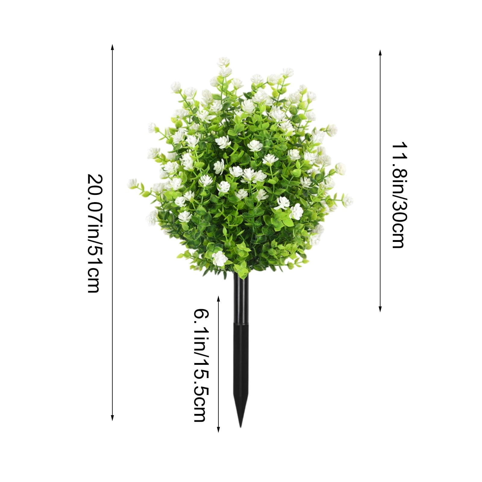 Artificial Fake Flowers For Outdoor Outside Decor Bundles Faux Plants Silk Realistic Flower Look Real Plastic Decorations For Porch