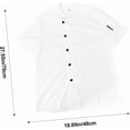 thumbnail image 2 of ZOUSSIQI Hotel Chef Uniform Striped Apron Cooking Cook Jacket Work Vests for Men Hairstylist Husk Dad Custom CA919-55443, 2 of 9