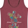 thumbnail image 3 of Mickey & Friends - Tropical Fill Mickey - Women's Racerback Tank Top, 3 of 5