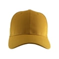 thumbnail image 2 of Top Headwear Blank Kids Youth Baseball Hat, Gold, 2 of 4