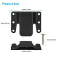 thumbnail image 2 of 4Pcs Sectional Couch Connectors, Universal Sectional Sofa Interlocking, Easy to Install Couch Clips for Sectionals Sturdy Furniture Connectors Sofa Connector Bracket with Screw, 2 of 7