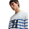 thumbnail image 3 of Hugo T-Shirt Logo Chien à Rayures Nolas pour Hommes, 3 of 5
