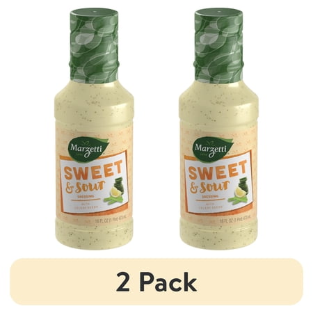 (2 pack) Marzetti Sweet N Sour Dressing, 16 fl. oz. Bottle