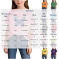 thumbnail image 2 of Girls Kids Red Soft Cotton Butterfly Graphic Tee Crew Neck Short Sleeve T-Shirt 2T,Size 6 T, 2 of 6