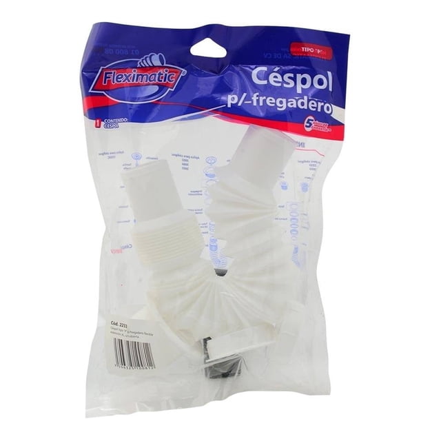 Céspol Fleximatic para Fregadero Tipo P