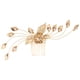 thumbnail image 2 of de nupcial Pinza de cabello Boda Baile de graduación Joyería cabello Macarena Peineta nupcial floral, 2 of 8
