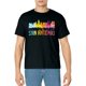 thumbnail image 1 of Playera de Mujer con Arte de Acuarela Retro del Skyline de San Antonio, Texas, 1 of 7