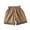 Coffee, variant on Gyujnb Striped Trim Sport Shorts Casual Daily Wear Lightweight Relaxed Fit Bottoms (Boys),6-12 Months