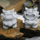 thumbnail image 1 of Imitación de piedra azul feliz pequeño león decoración jardinería flor pecera micro paisaje paisaje fenglion maestro pequeña decoración estilo chino, 1 of 5