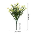 thumbnail image 2 of Realistic Flowers Yuli Design Silk Fabric Bouquet for Living Room Bedroom Indoor Decoration, 2 of 3