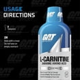 thumbnail image 4 of GAT SPORT Essentials Series L-Carnitine 3000mg, 16 Oz, Green Apple, 4 of 6