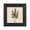Black, variant on Postrame-5"×5"White Rustic Picture Frame-Soild Wood Farmhouse Decor,HD Glass，1 Pack