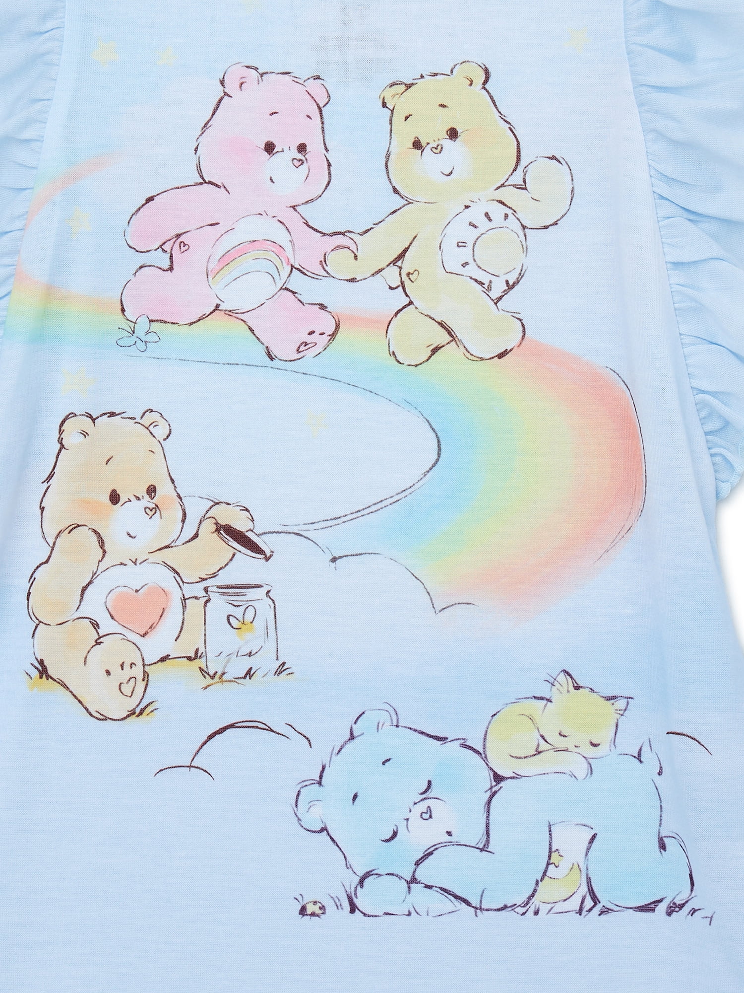 Care Bears Toddler Girl Nightgown, Sizes 2T-5T