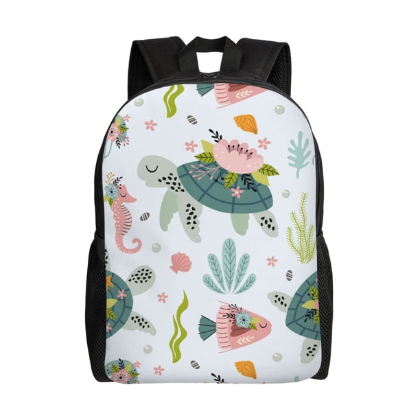 Fotbe Sea Animal Mochila de Viaje para Laptop, Mochila Ejecutiva Delgada y Resistente 15.6"