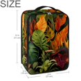 thumbnail image 6 of Tropical Plants Polyester Shoe Organizer Box | 23x31cm/9x12in Storage Solution for Shoes | Compact and Durable Container for Closet Organization, 6 of 7