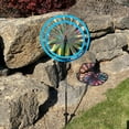 thumbnail image 4 of In the Breeze 2687 — 13-Inch Iridescent Sparkle Double Wheel Spinner - Colorful Wind Spinner for your Yard and Garden, 4 of 5