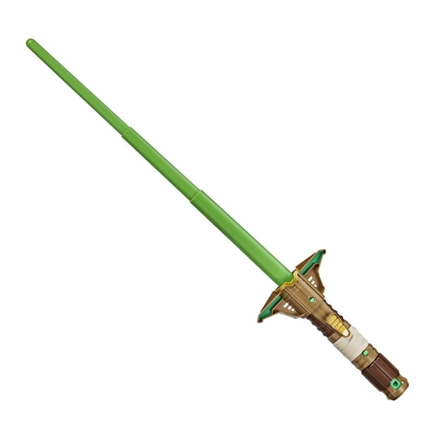 Star Wars Lightsaber Yoda Extendable Green Lightsaber Action