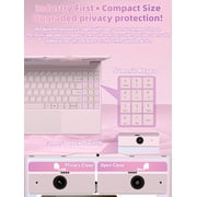 【Office 2024/Win11 Pro 】14 Full Size Numeric Keypad Laptop,Celeron N5100(Up to 2.8), 8G RAM(Up to 32GB Expansion),256G NVMe SSD,1920P IPS FHD,180° Hinge/WiFi/BT,PC,Notebook,PC
