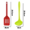 thumbnail image 2 of Silicone Cooking Utensils Set of 2, Non-Stick Heat-Resistant Silicone Kitchen Utensils Set, 2 of 5