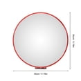 thumbnail image 2 of unbranded Corner Mirror Blind Spot 1Set ABS Orange Practical Design for High Traffic Areas, 2 of 7