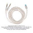 thumbnail image 3 of Cable Para Auriculares De 3,5 Mm, Elegante Cable Para Auriculares 3 En 1, 3,9 Pies, Sonido Plateado Sin Pérdidas, Plug And Play Para HE400I Para D600 Para Z1R Para Z7M2, 3 of 7
