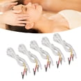 thumbnail image 4 of Clip Electrode Test Cord, Copper Foil Wire Simulated Massage Therapeutic Clip Electrode Wire Improve Circulation 5pcs For Slimming Massager, 4 of 8