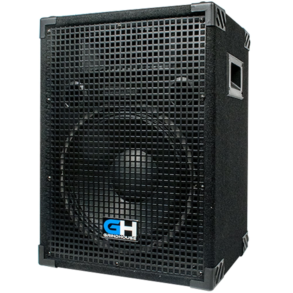 GH12L - Pair of Passive 12 Inch 2-Way PA/DJ Loudspeaker Cabinets - 700 Watt Full Range PA/DJ Band Live Sound Speakers