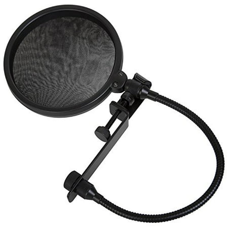 LyxPro Studio-Grade Mesh Microphone Pop Filter -  Attaches to Microphone