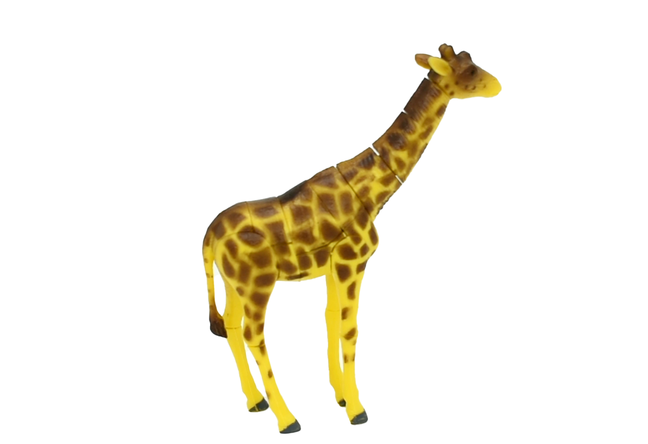 Giraffe, 3D Puzzle, Plastic Toy Animal, Kids Gift, Realistic Figure