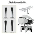 thumbnail image 2 of Jinsinto Display Stand For Ps Vr2 Headset & Controllers, Storage Bracket With 2-in-1 Charging Cable For Ps5 Slim/ps5 Console, 2 of 5