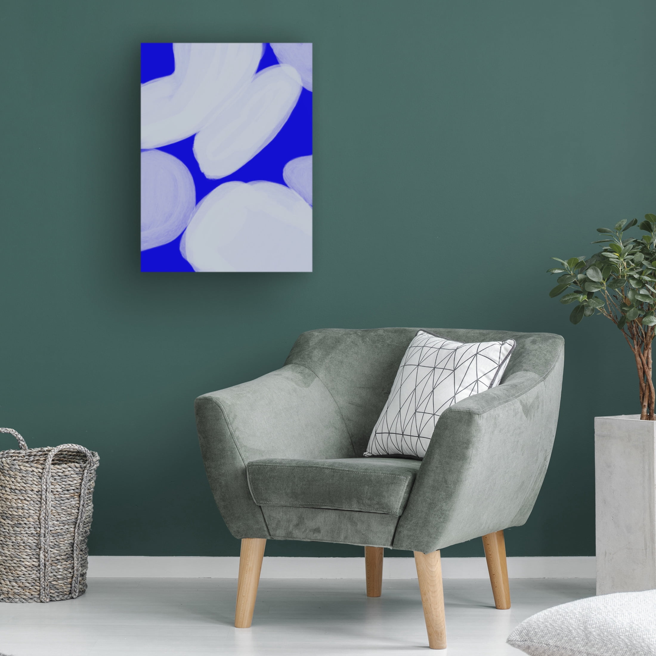 Trademark Fine Art Yopie Studio Cobalt III Canvas Wall Art