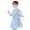 Blue, variant on New Year Outfit Toddler Girl Fairy Hanfu Dresses Kids Girls Chinese New Year Cheongsam Dresses 𝐋unar Tang Suit Fleece