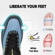 thumbnail image 4 of FitVille zapatillas de Trail Running para hombre, Extra anchas, antideslizantes, ligeras, para pies hinchados, soporte para ARCO, alivio del dolor, 4 of 5