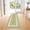 Green, variant on Checkered Area Rug 2x6, No Slip Washable Rug, Modern Bedroom Rug Under Bed Ultra Carpet, Low-Pile Rugs for Living Room Bedroom Dining Room, Green