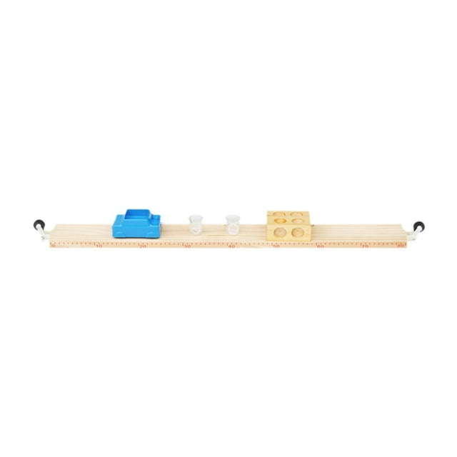 Yinanstore Two Force Balance Physical Scientific Experiment Set for Children Girls Boys With 6 Hole Block