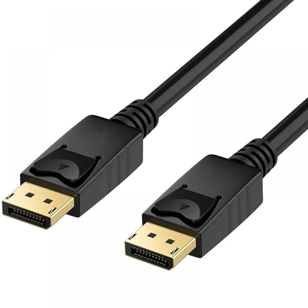DisplayPort 144z, DP Cable 6.6ft 2K@165Hz 144Hz], 1080P 240Hz Video Display Port Cord 6Ft High Speed 1440P, Compatible PC G-Sync Gaming Monitor Graphics - Walmart.com