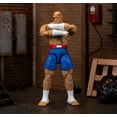 thumbnail image 6 of Street Fighter II Sagat Deluxe 1:12 Scale Action Figure by Jada Toys - Highly Articulated, Tiger Shot Accessory & Stand, 7.6" Tall, 6 of 6