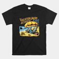 thumbnail image 1 of Vacation Mode Activate Funny Beach Fun Meme Unisex T-Shirt Size S-5XL Z1726, 1 of 4