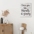 thumbnail image 2 of Stupell Industries Love You Like Biscuits & Gravy Romantic Sentiment Food & Beverage Painting Gallery Wrapped Canvas Art Print Wall Art, 30 x 40, 2 of 6