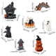 thumbnail image 3 of Decoraciones de mesa de madera Happy Halloween, decoraciones de mesa Cushaw naranja, letrero, decoraciones para fiesta de Halloween, 3 of 3