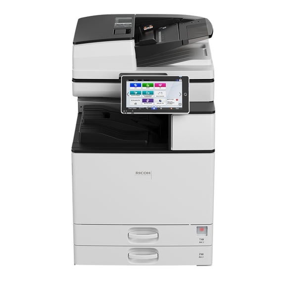 Ricoh Monochrome Laser Multifunction Copier, Printer, Scanner, 40 ppm, Duplex, Office MFP, P/N: IM 4000